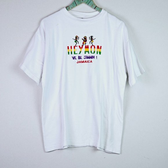 RAGA Other - Vintage 90's Raga Hey Mon Jamaica Crew Neck T-Shirt, Sz XXL